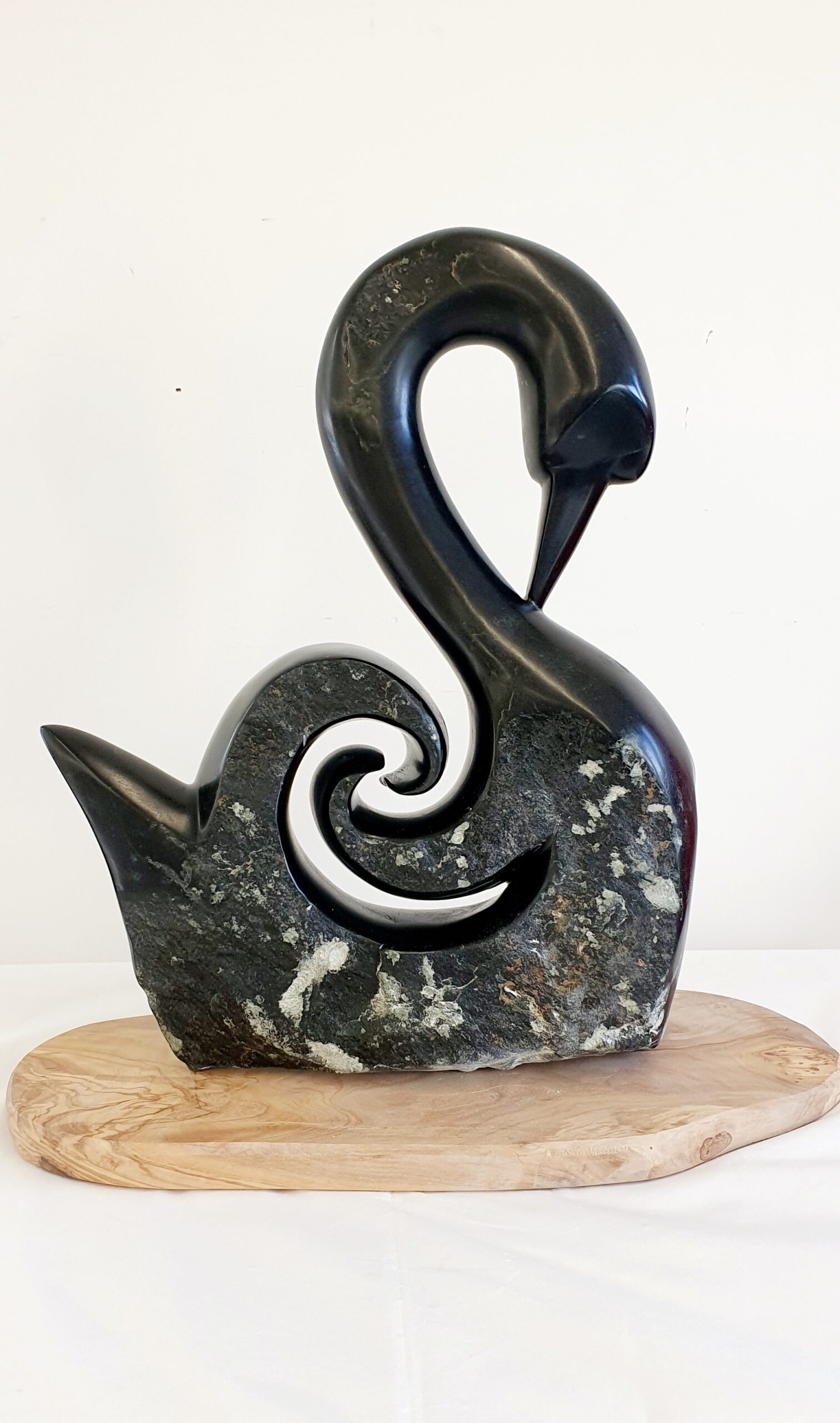 Beeld van een zwarte zwaan